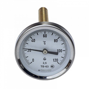 Термометр биметаллический 150/160°C L=50мм