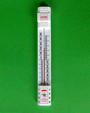 Термометр уличный универсальный ТСН-42/ ТС-41 на липучке и гвоздике