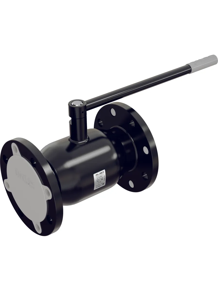 Кран шаровый ст.20 фланцевый КШФ  Ду80 Ру16 ALSO (L-210)