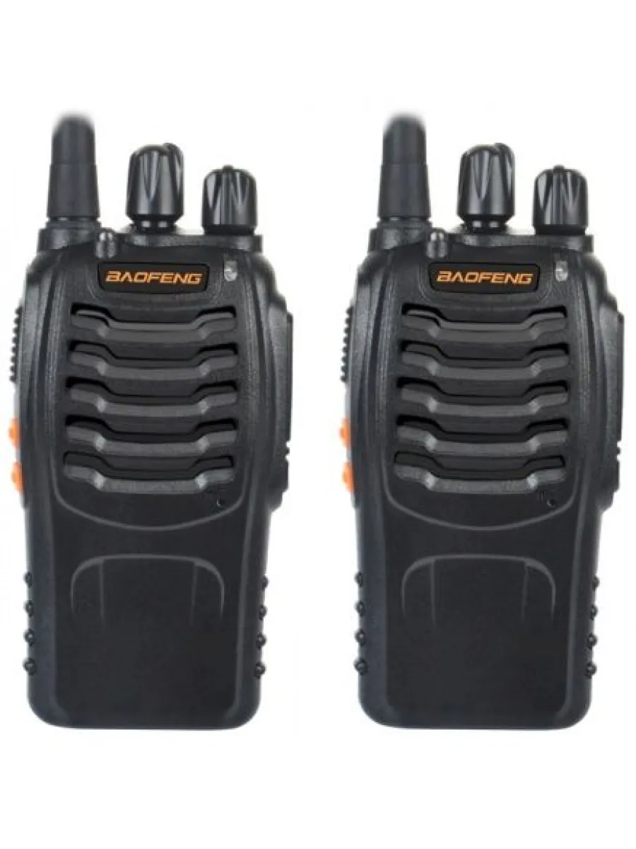 Рация 1500 мАч, 16 каналов, 7 км Baofeng BF-888H (комплект 2шт)