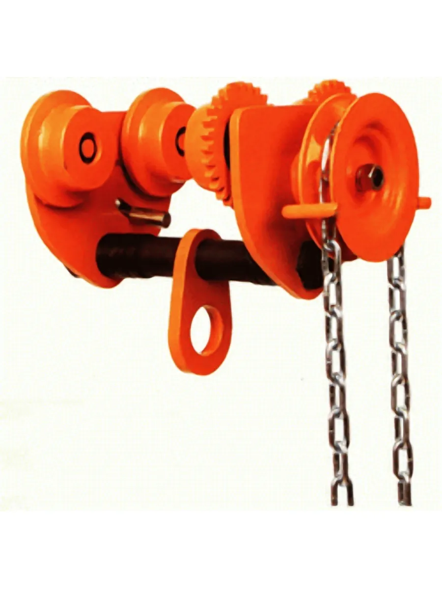 Тележка для Тали с цепным приводом г/п 1,0тн Н=6м (балка 75-125мм)