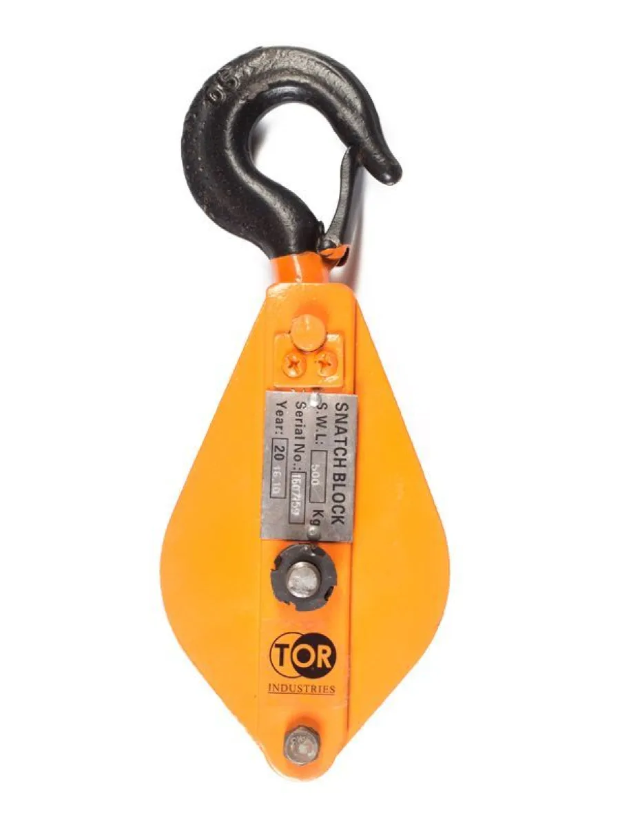 Блок монтажный с крюком К-1- 0,5 тн FORCE LIFTING