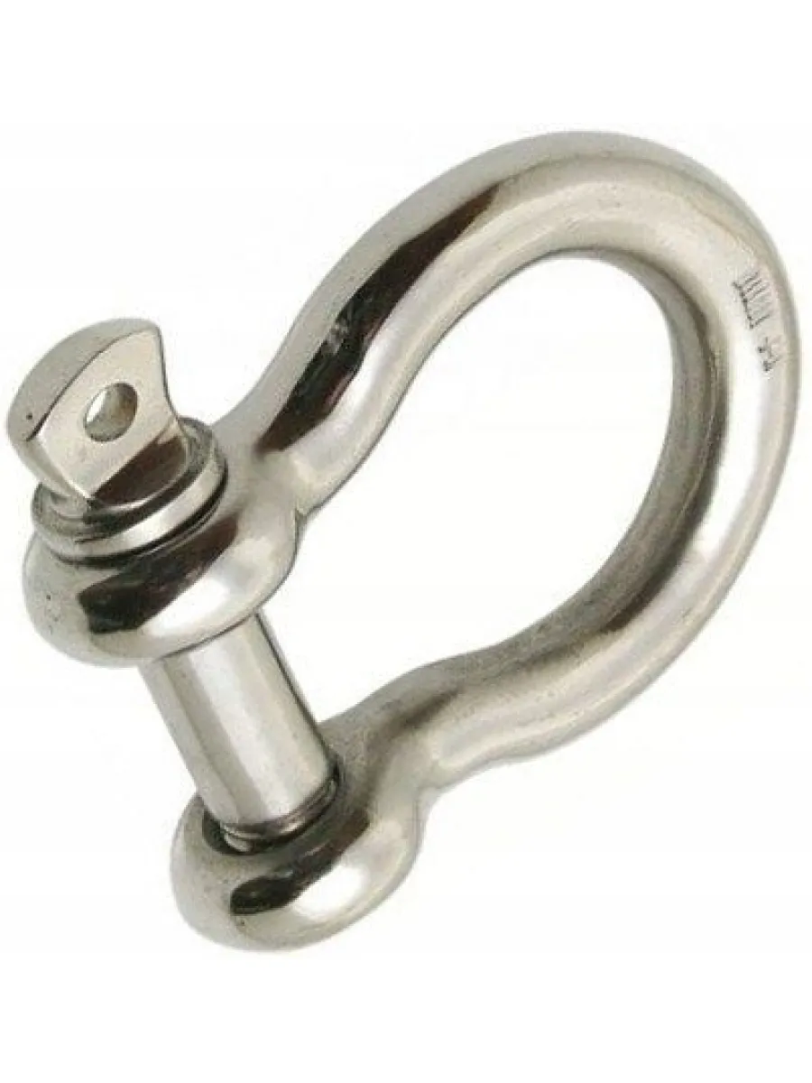 Скоба такелажная ОМЕГА-образная АРТ 8260 А4 НЕРЖАВЕЙКА 10мм