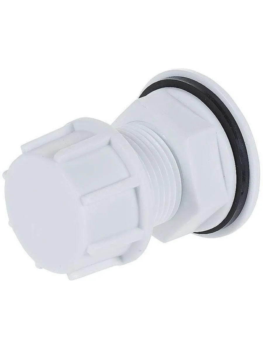 Отвод (врезка) 1/2" (15) пластиковая