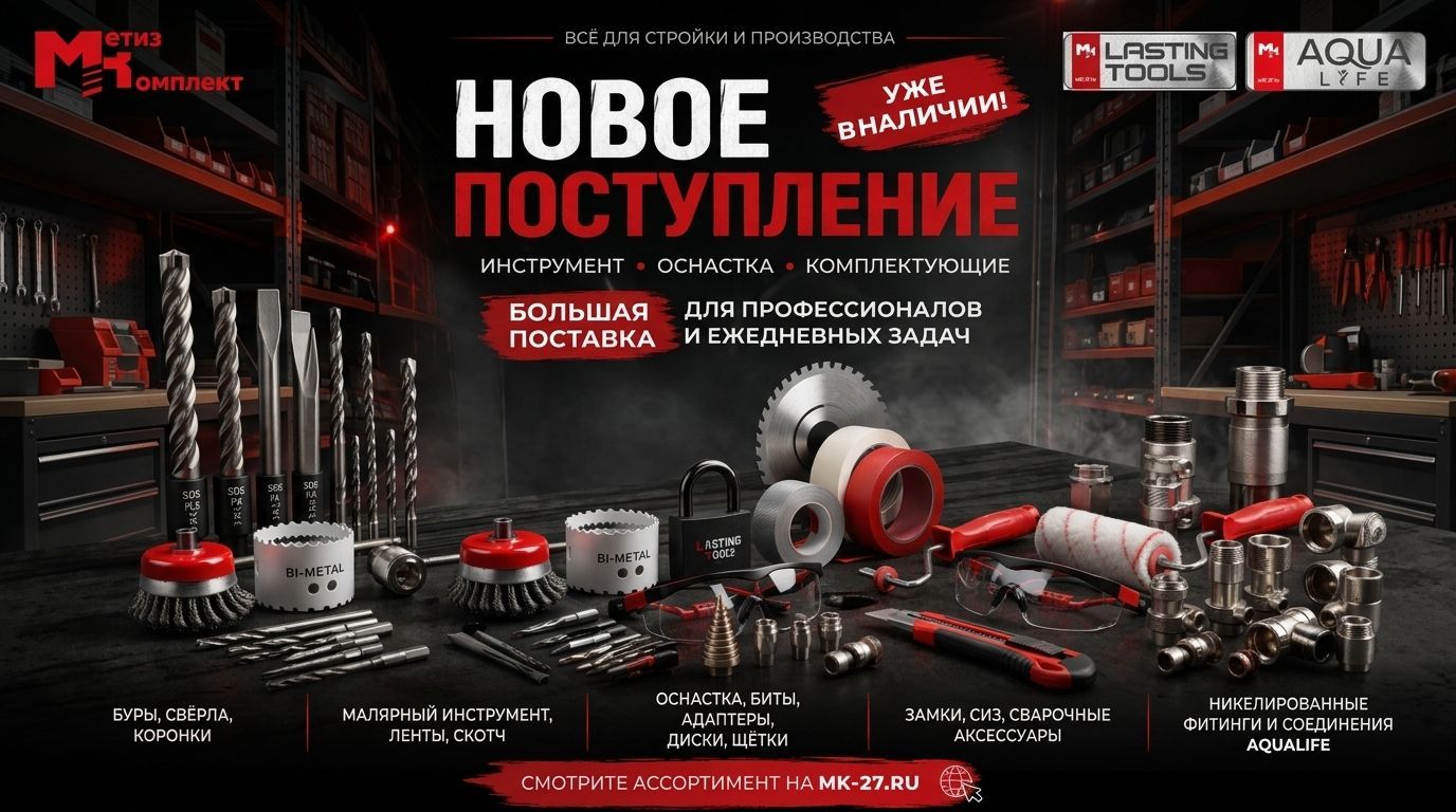 Поступление товаров LASTING TOOLS и AQUA LIFE