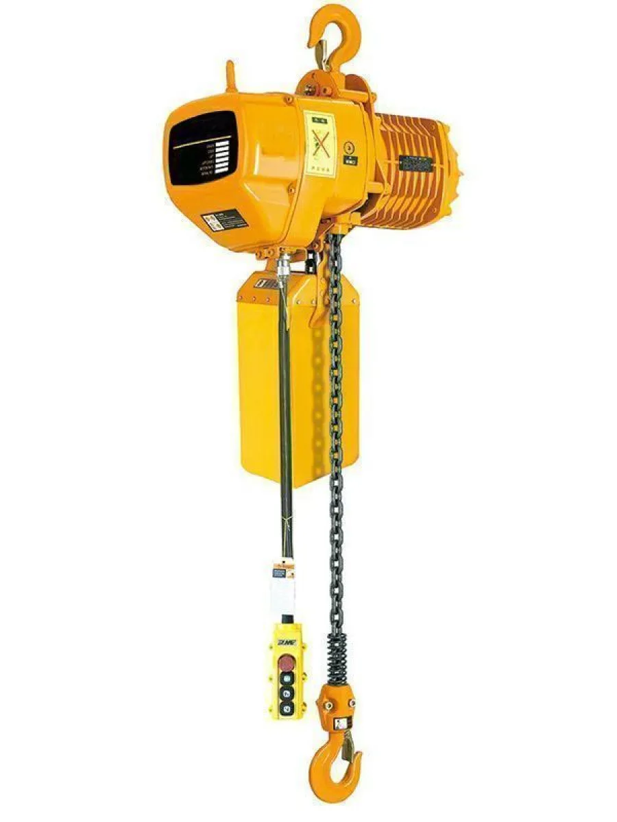 Таль электричекая цепная стационарная HHBD  7,5 тн 18 м