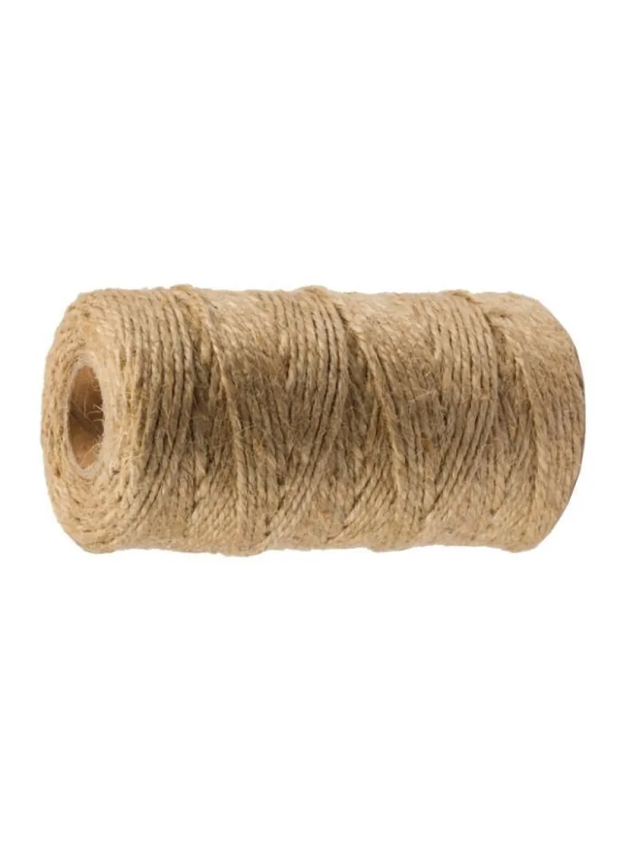 Шпагат джутовый 2-ниточный 50 метров