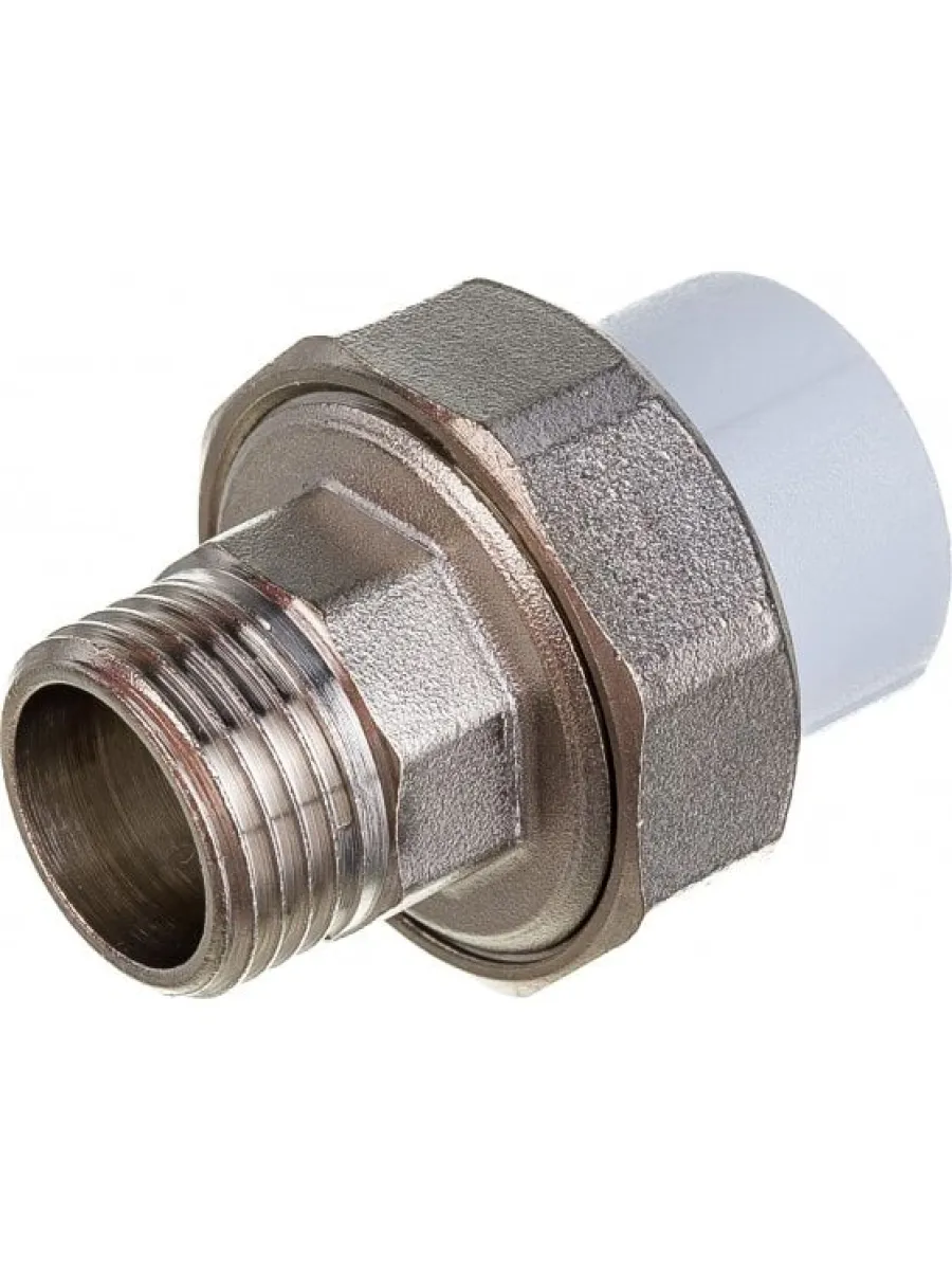 Муфта ППР разборная с наружней резьбой 20х1/2" Valfex