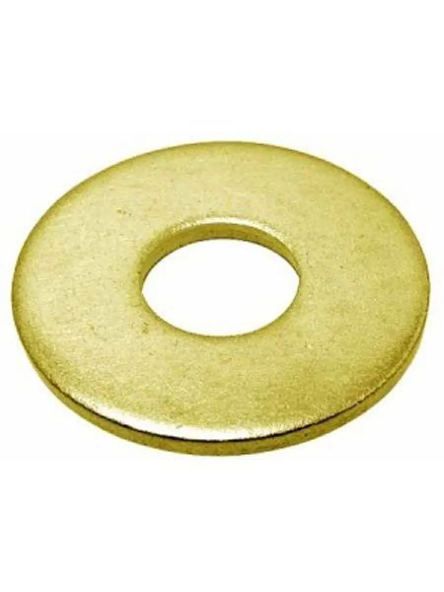 Шайба DIN 9021 увеличенная ЛАТУНЬ 10