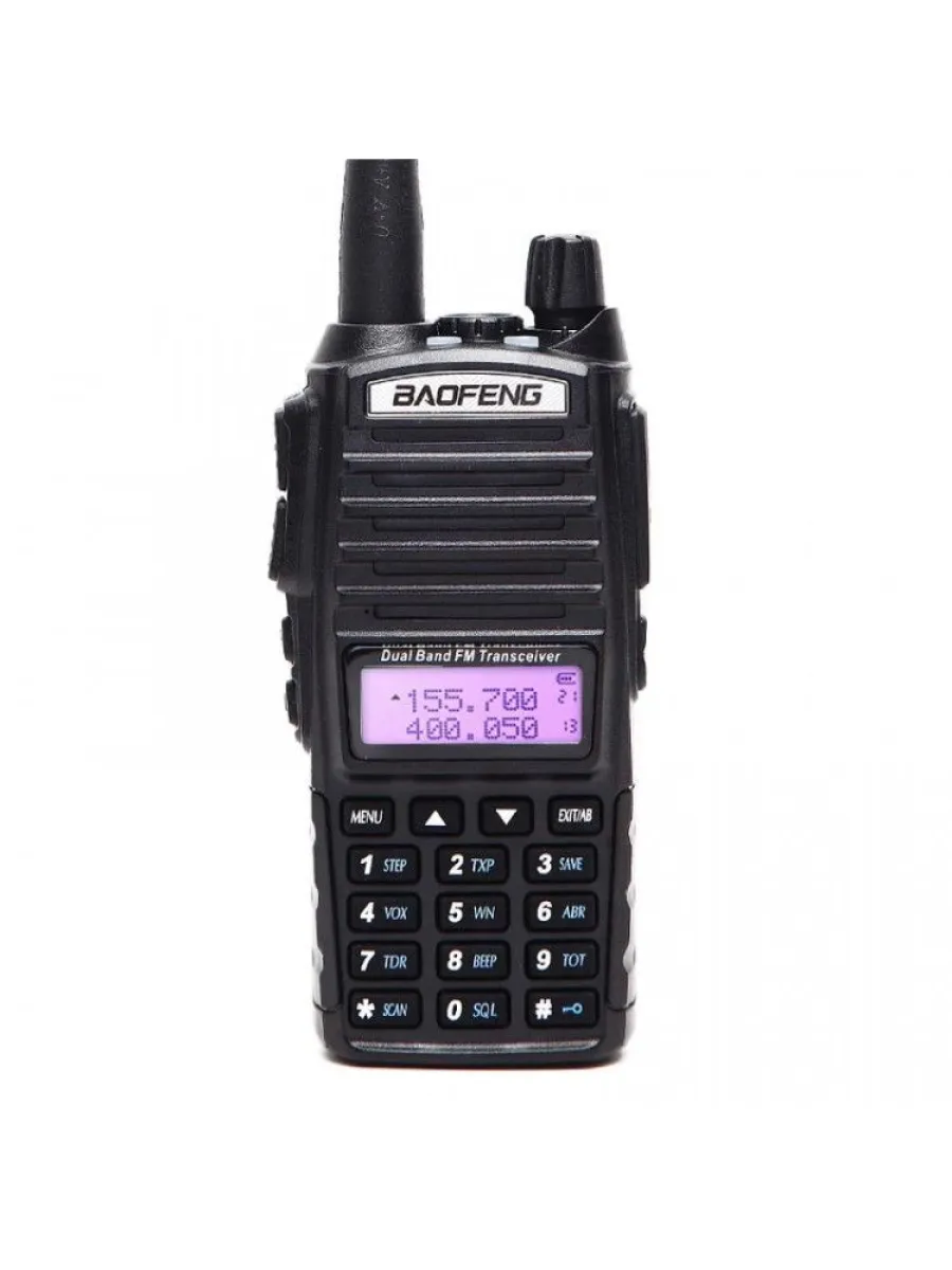 Рация 2000 мАч, 128 каналов, 10 км Baofeng UV-82