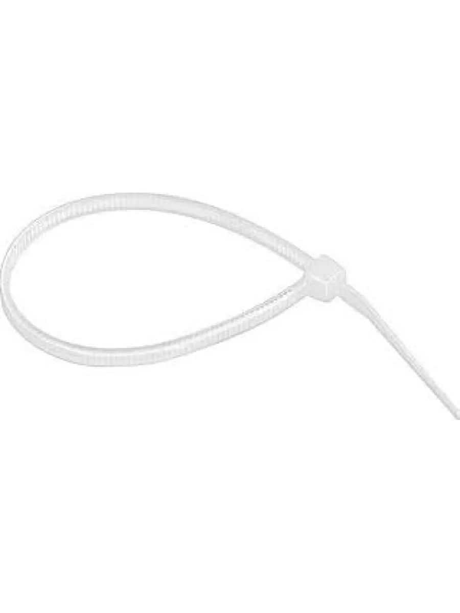 Стяжка нейлоновая КСС 10х450 белые (упак. 100шт) POWER FASTEN