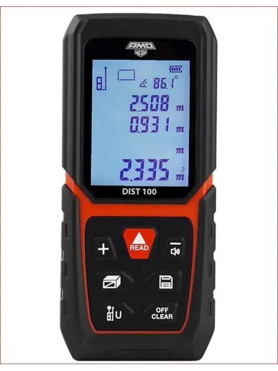 Лазерный дальномер 100м AMO DIST 100