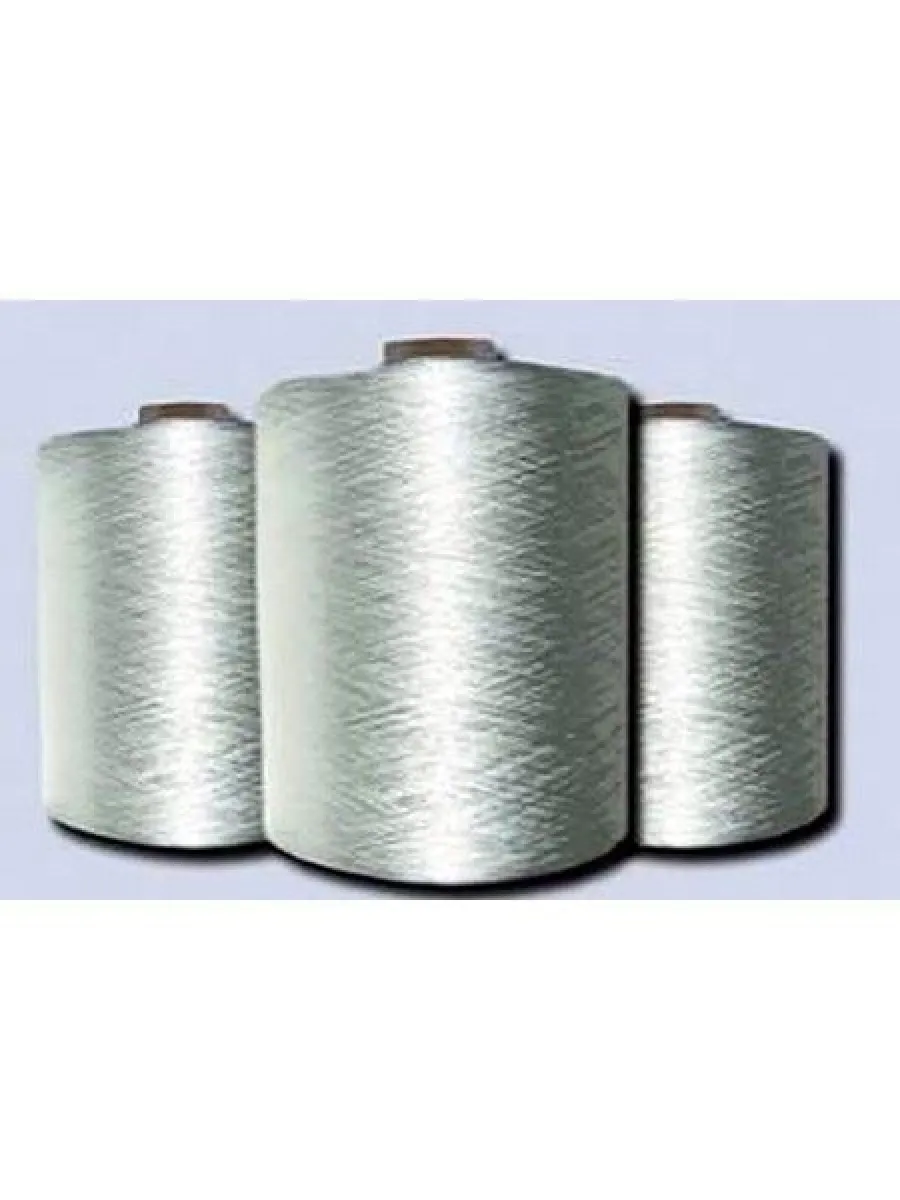 Нить рыболовная белая 1000 м (нить п/п крученая)