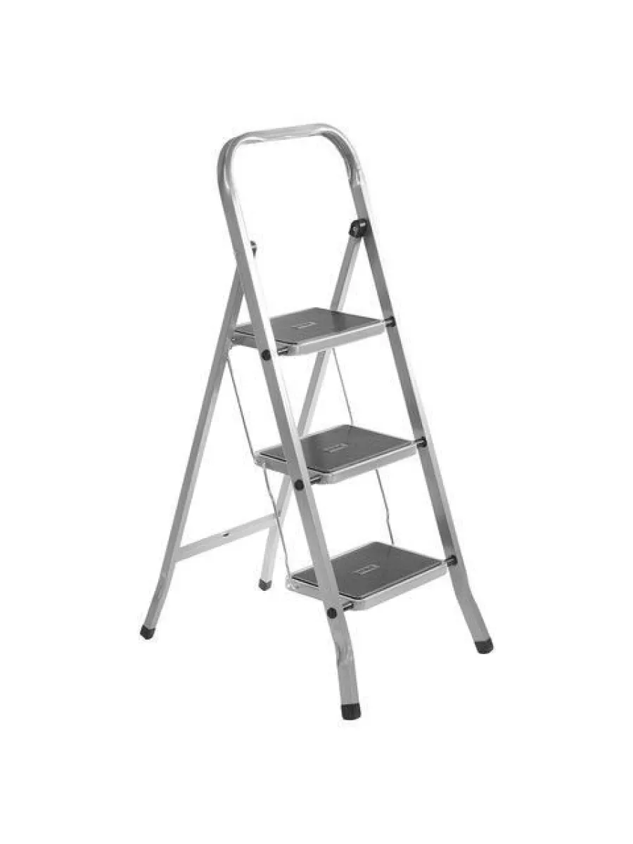 Лестница-стремянка 3 ступенчатая, стальная 1,6/1,05 м