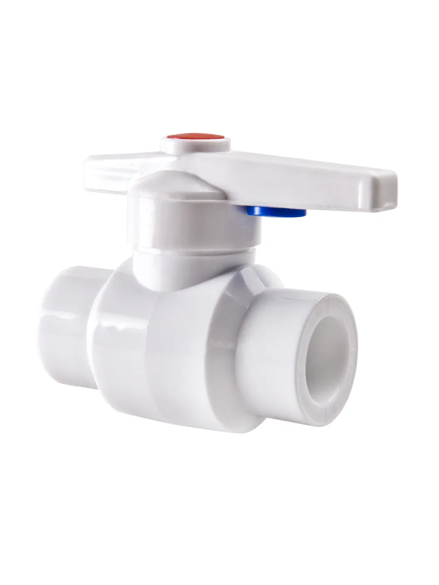 Кран полипропиленовый шаровый 25 РВК полнопроходный