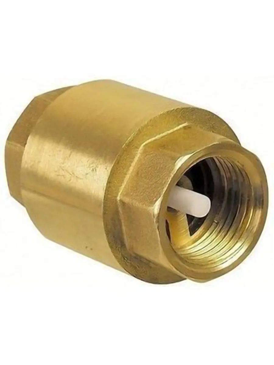 Клапан обратный муфтовый пружинный Ду32 Ру10-16 AQUA LIFE