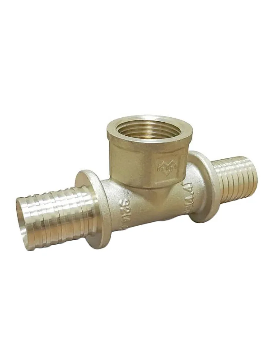 Тройник аксиальный ВР 20х1/2"х20