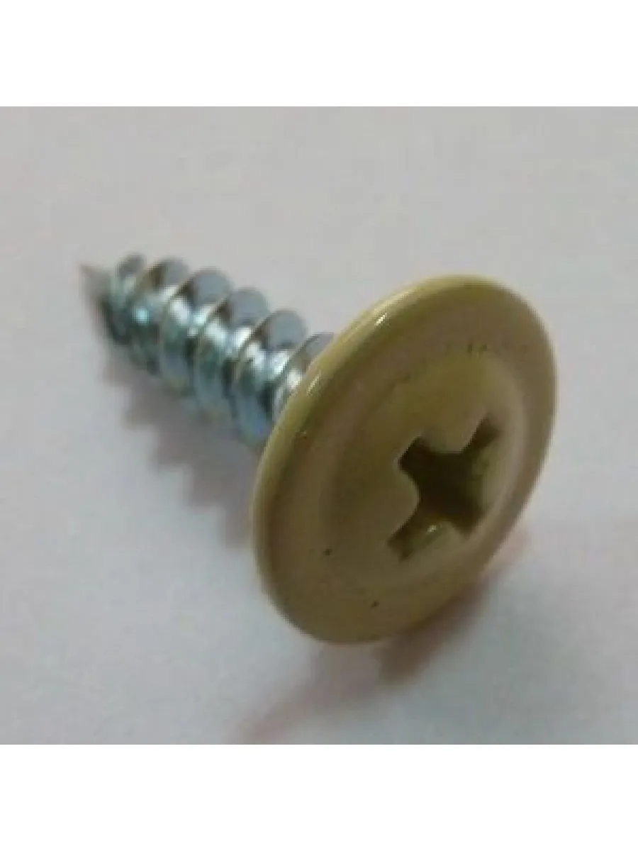 Саморезы с п/ш острие 4,2х16 1014 слоновая кость (упаковка 1000шт.) POWER FASTEN