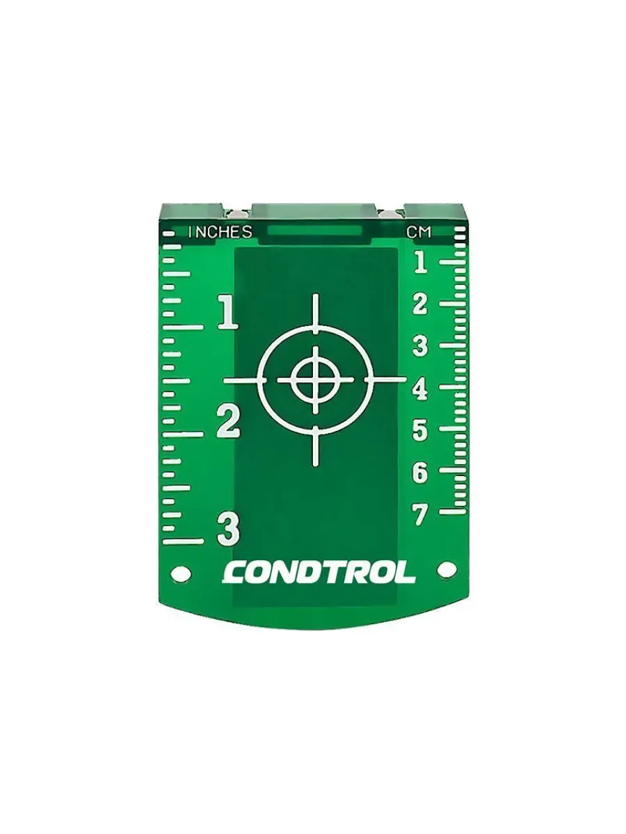 Магнитная мишень для лазерного нивелира (зеленая)