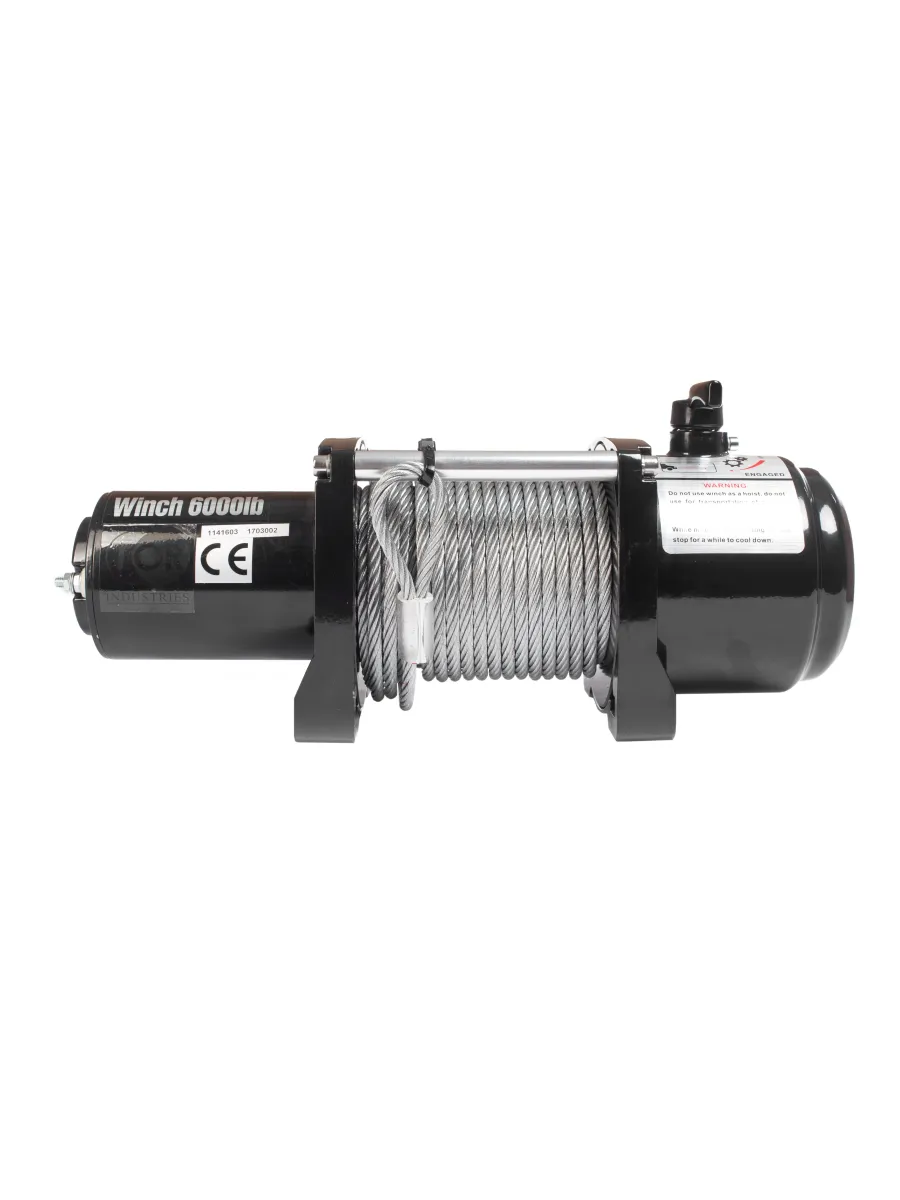 Лебедка автомобильная 12V г/п 2,948 тн длина 20 м