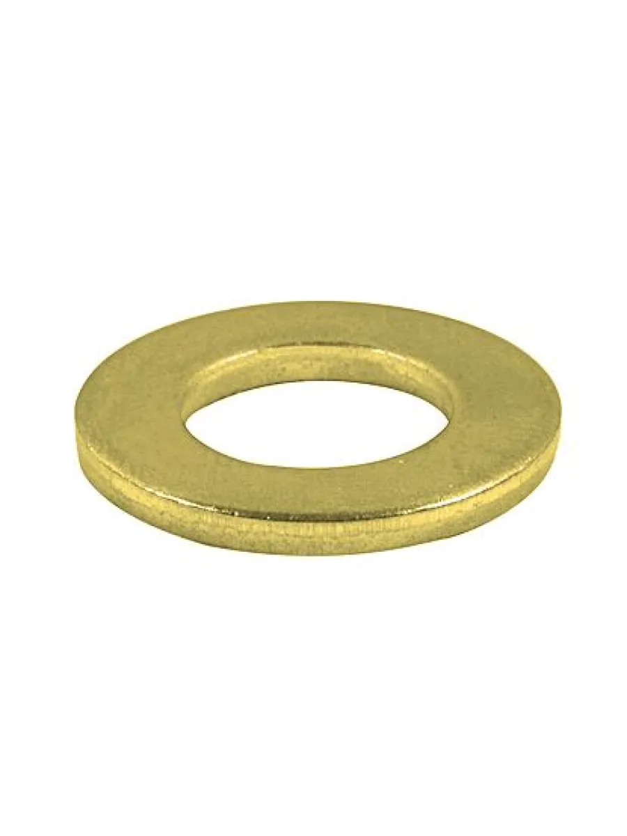 Шайба DIN 125 плоская ЛАТУНЬ 14