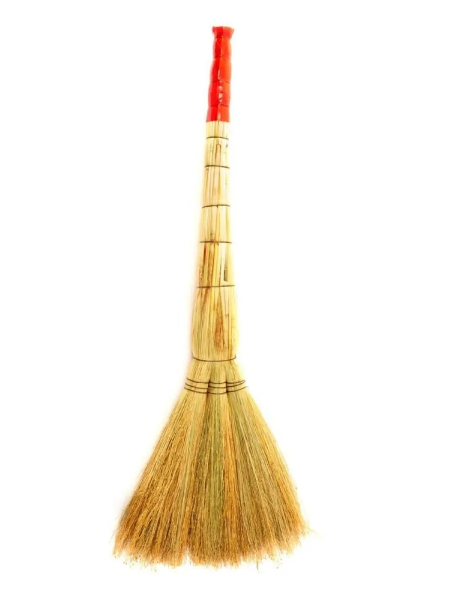 Веник "Сорго" 4-х лучевой проволока ЛЮКС с терморучкой