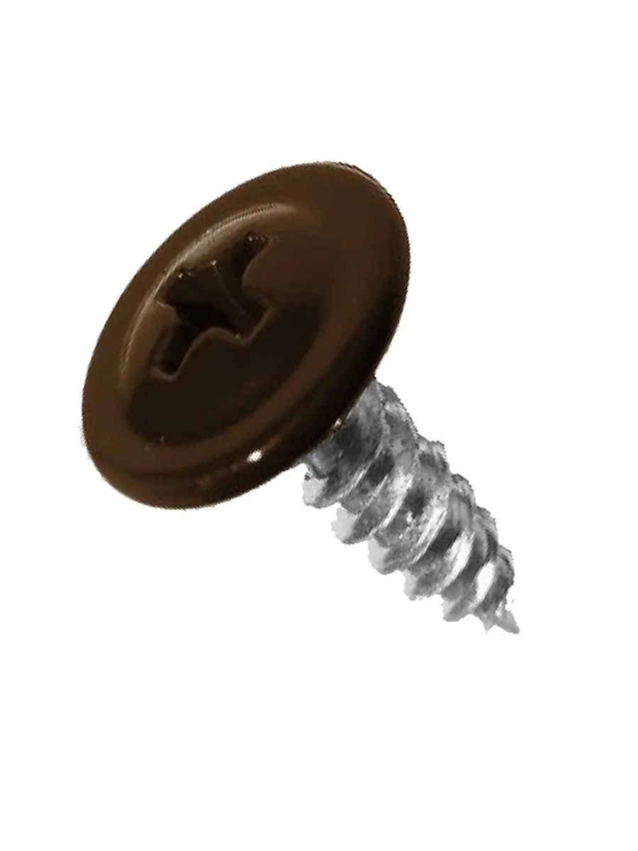 Саморезы с п/ш острие 4,2х13 8017 темно-коричневый