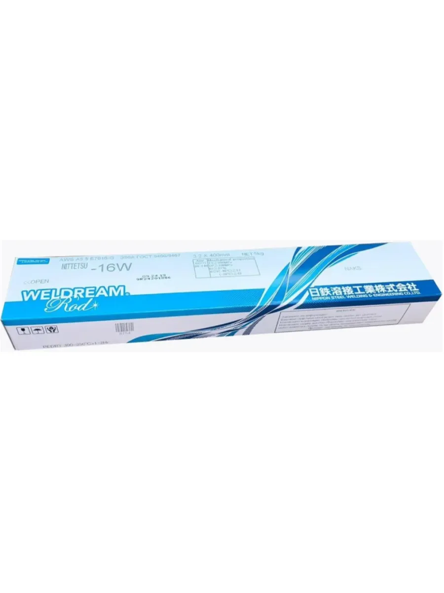 Электроды 16W Nittetsu 4,0х400 мм (упаковка 5кг)