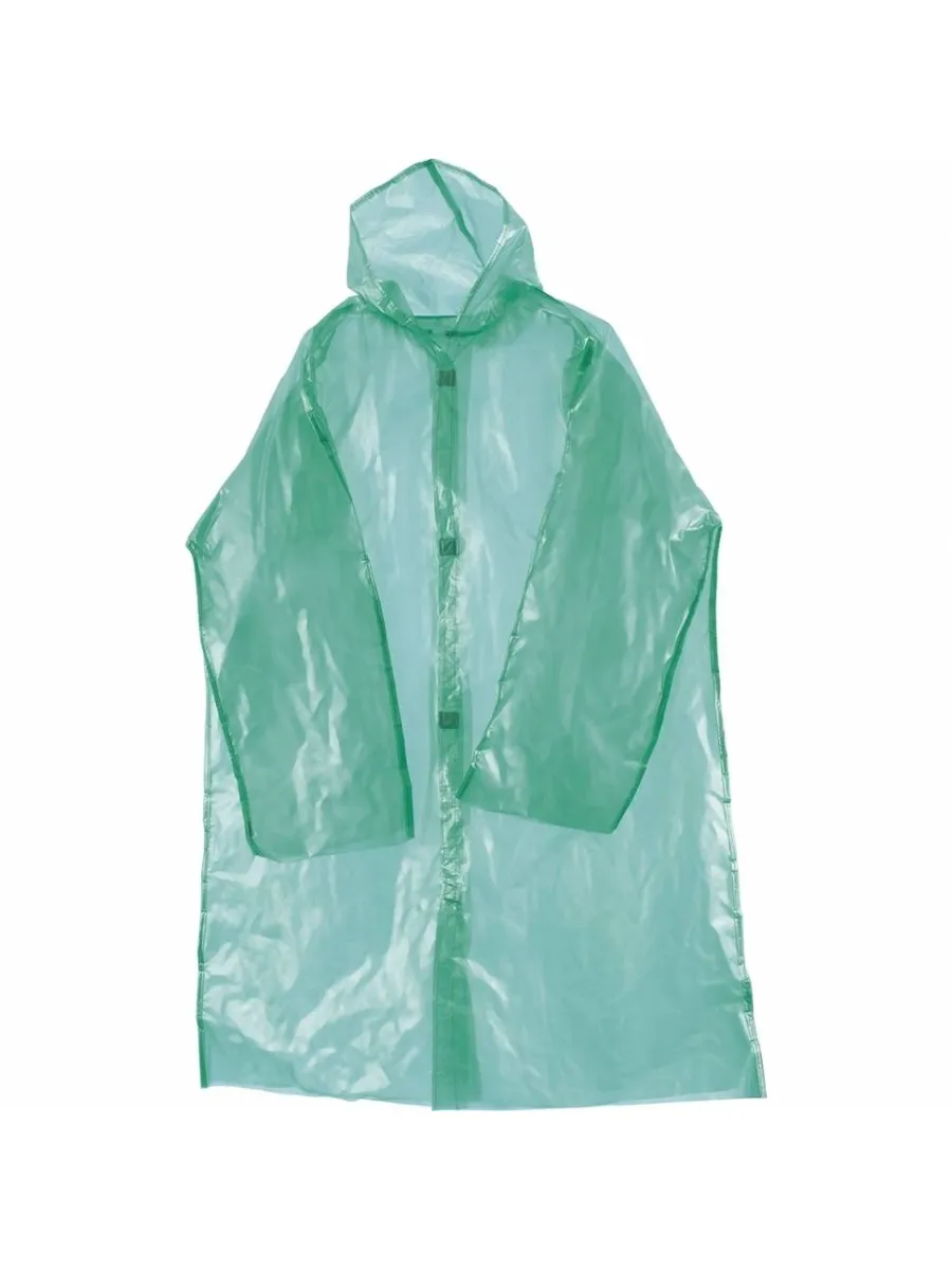 Плащ-дождевик полиэтилен на липучке, 50 мкр.