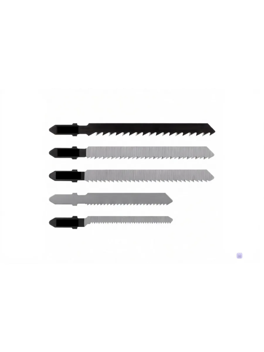 Набор полотен для электролобзика универсальные (Т118АF, Т101АО, T144D, T111C, T101B) EU-хвост (упак.5шт.) LASTING TOOLS