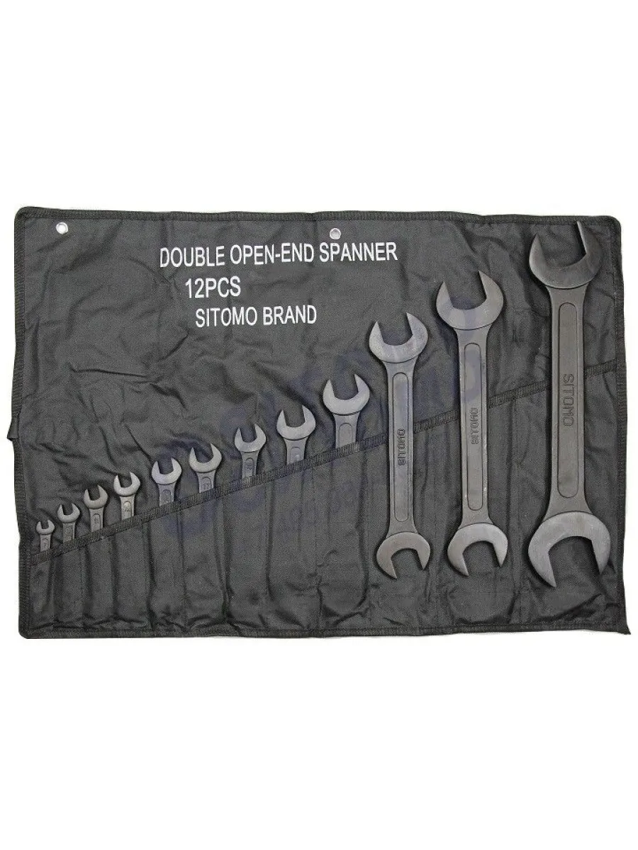 Набор ключей рожковых  6-46 мм (12 шт.) SITOMO