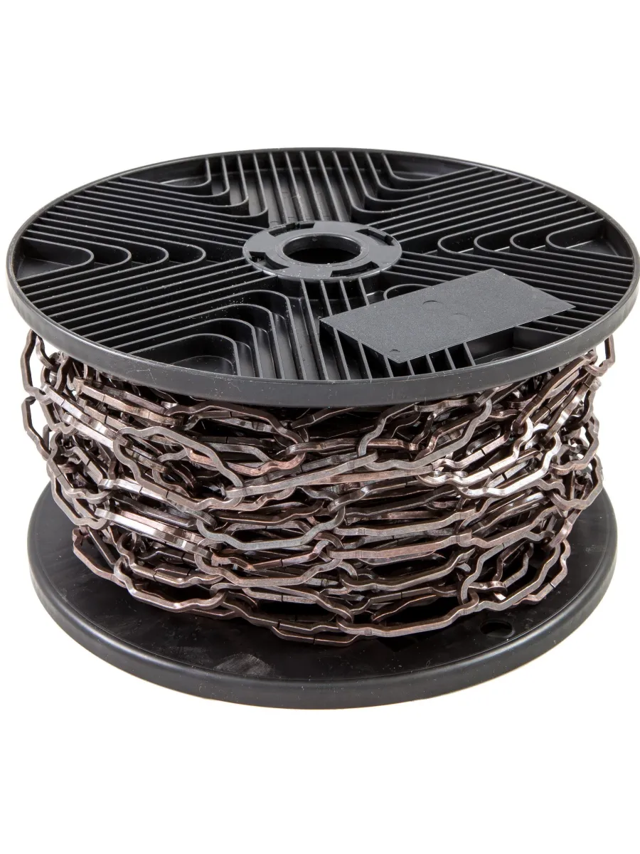 Цепь декоративная "Готическая" 3,8 мм (бронза) (бухта 10 м)