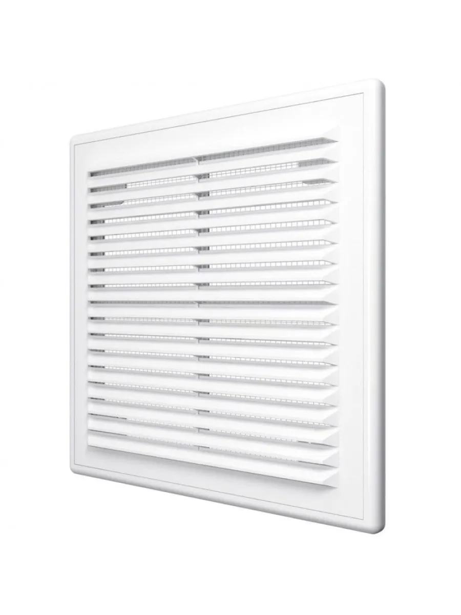Решетка вытяжная 350х350 (белая)