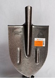 Лопата штыковая остроконечная МАТиК, рельсовая сталь Р75, Р65 (марка стали М76 ГОСТ 24182-80) 