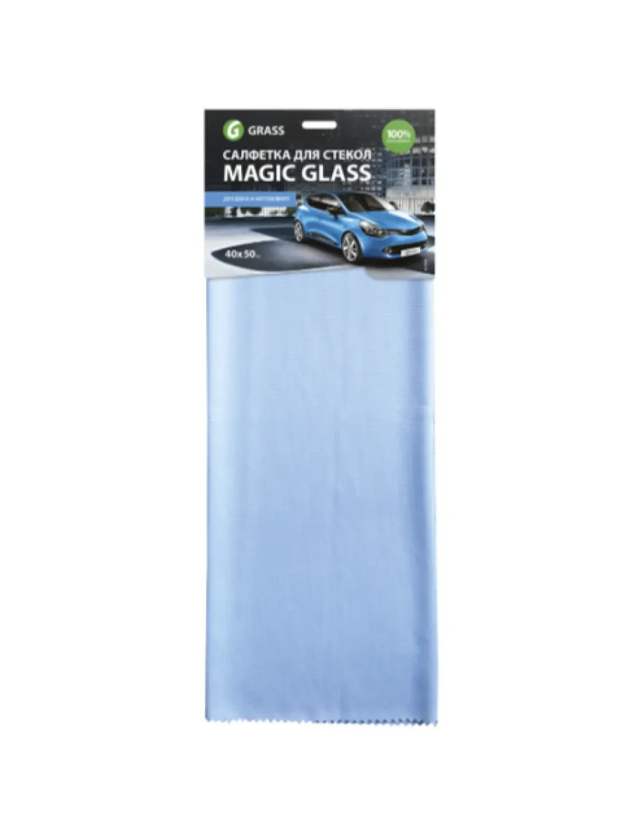 Салфетка микрофибра для стекла GRASS Magic Glass 40*50