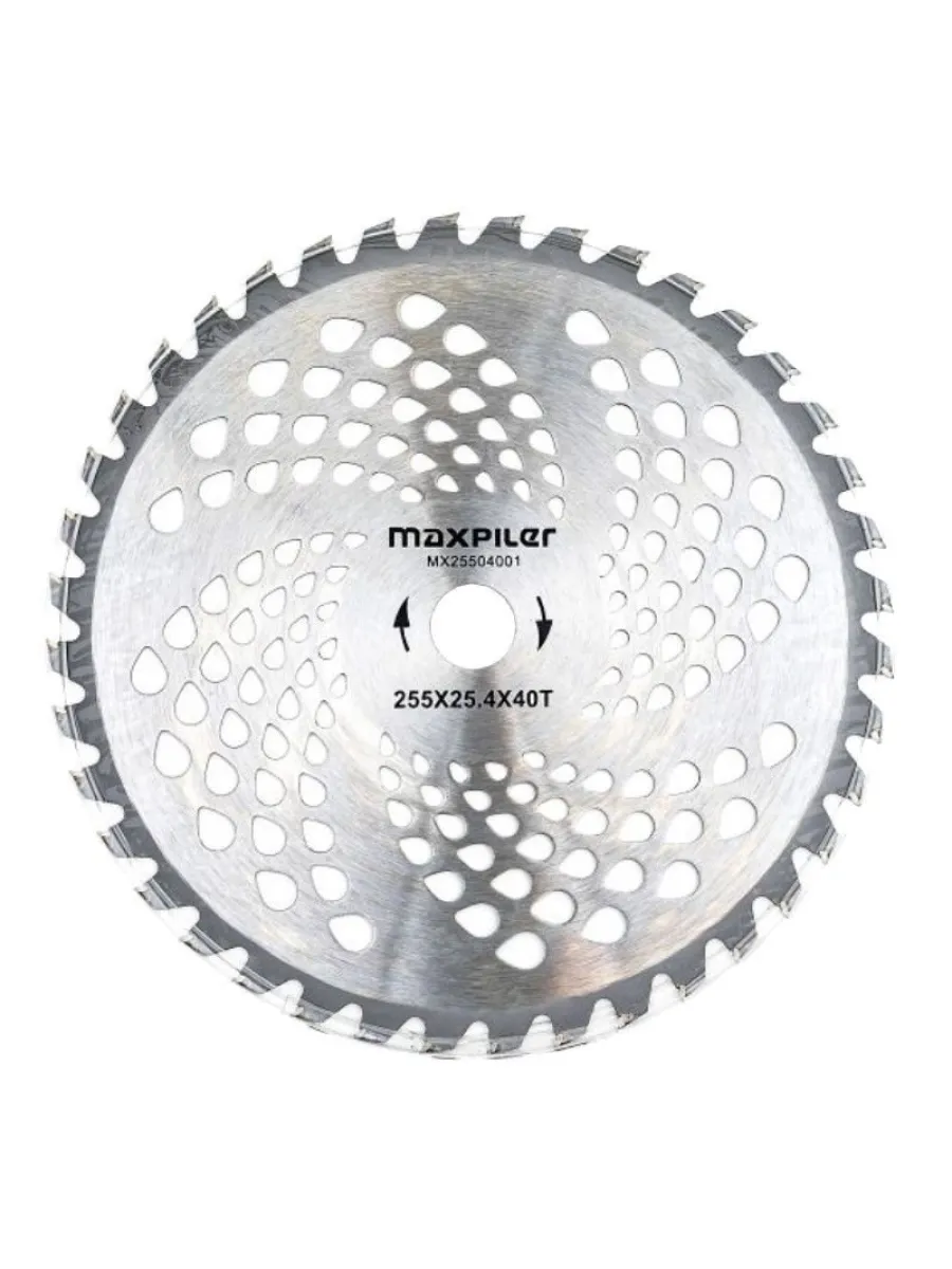 Диск для триммера MAXPILER MX25504001, твердосплавный, 40 зубов