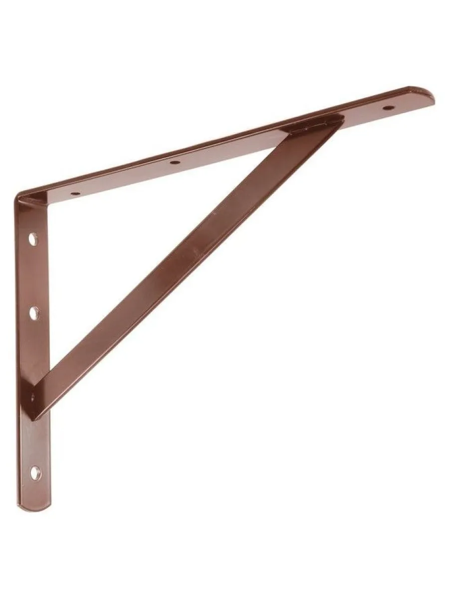 Кронштейн бытовой усиленный 300х200х30х4 коричневый