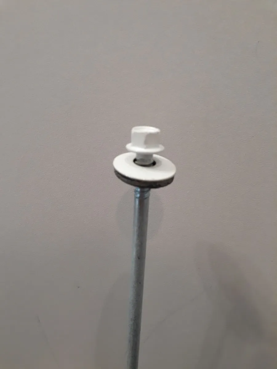 Саморезы для сэндвич-панелей RAL 9003 6,3x180 (упаковка 200шт.) POWER FASTEN 