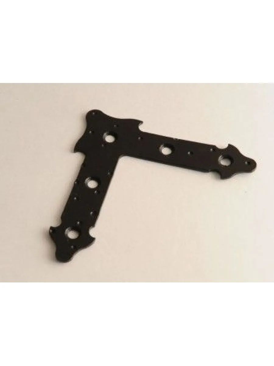 Уголок прямой декоративный УДП 75 черный