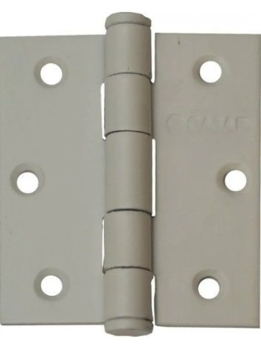 Петля универс. 4"х3"х2,5мм (100х75мм) белая САЗАР