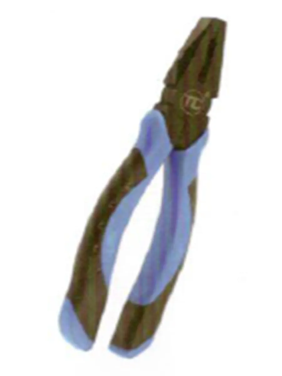 Плоскогубцы 160 мм, BLACK двухкомпонентные рукоятки (LASTING TOOLS)