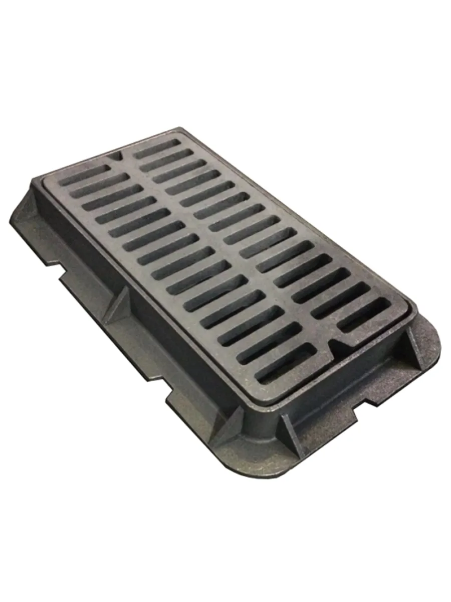 Дождеприемник ДБ2 (В125)-2 950х500х120мм (795х400х45мм) боковой AQUA LIFE