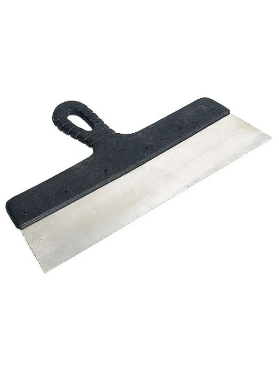 Шпатель 350мм фасадный нержавеющее полотно, пластиковая ручка BASIS TOOLS