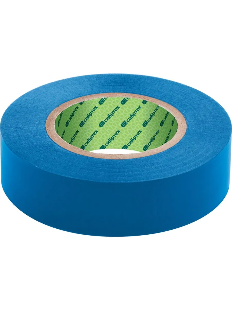 Изолента синяя ПВХ 19мм х 20м