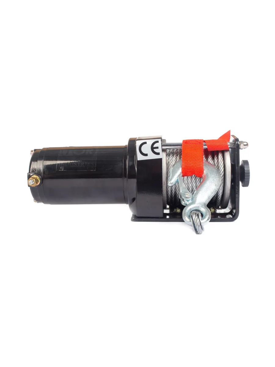Лебедка автомобильная 12V г/п 1,361 тн длина 13,5 м