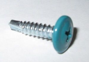 Саморезы с п/ш сверло 4,2х32 5021 синяя вода (упаковка 1000шт.) POWER FASTEN