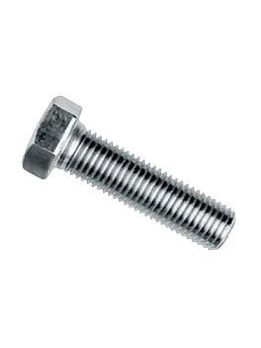 Болт с шестиг. гол. 27,0 х 80 ГОСТ 7798-70/DIN 933/ISO 4017 кл.пр.5,8 цинк полная резьба PF