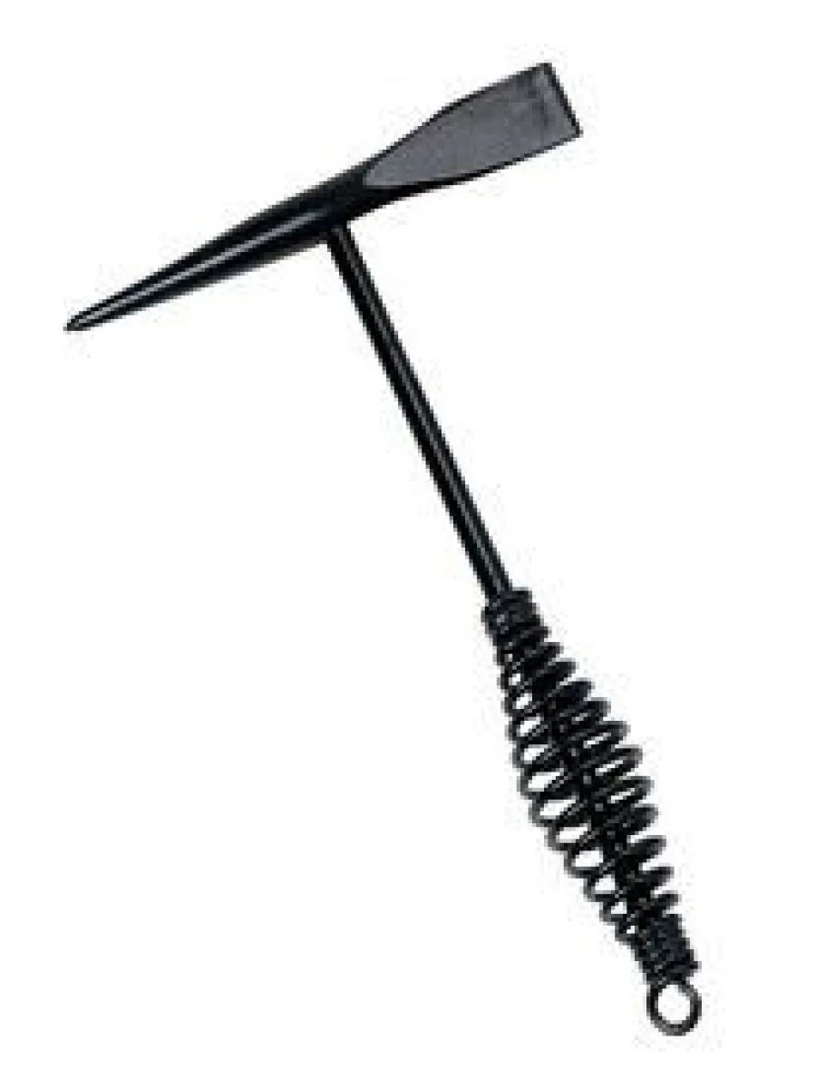 Молоток сварщика для удаления шлака вертикальный ручка-пружина CHIPPING HAMMER