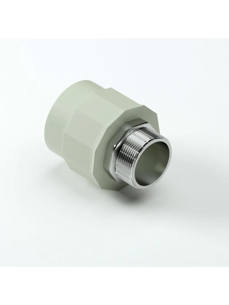 Муфта комбинированная  32 × 1/2’’ с наружной резьбой