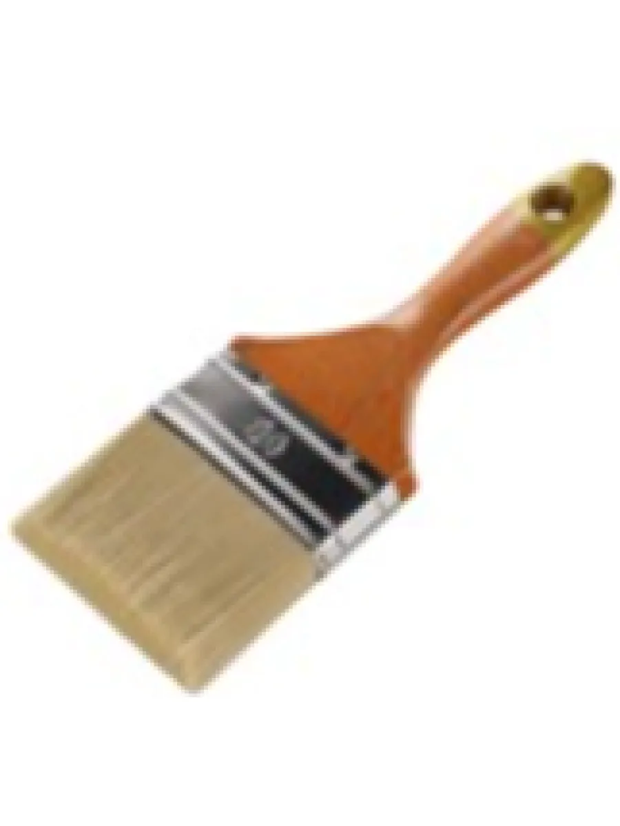 Кисть плоская  70мм натуральная щетина, деревянная ручка LASTING TOOLS PROFESSIONAL